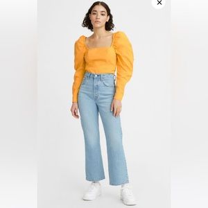 Levi’s ribcage crop Boot